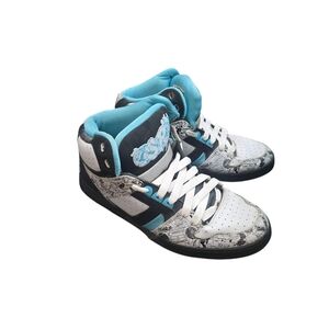 OSIRIS Brox Grafiti High Top Skate Shoes Sneakers 10.5